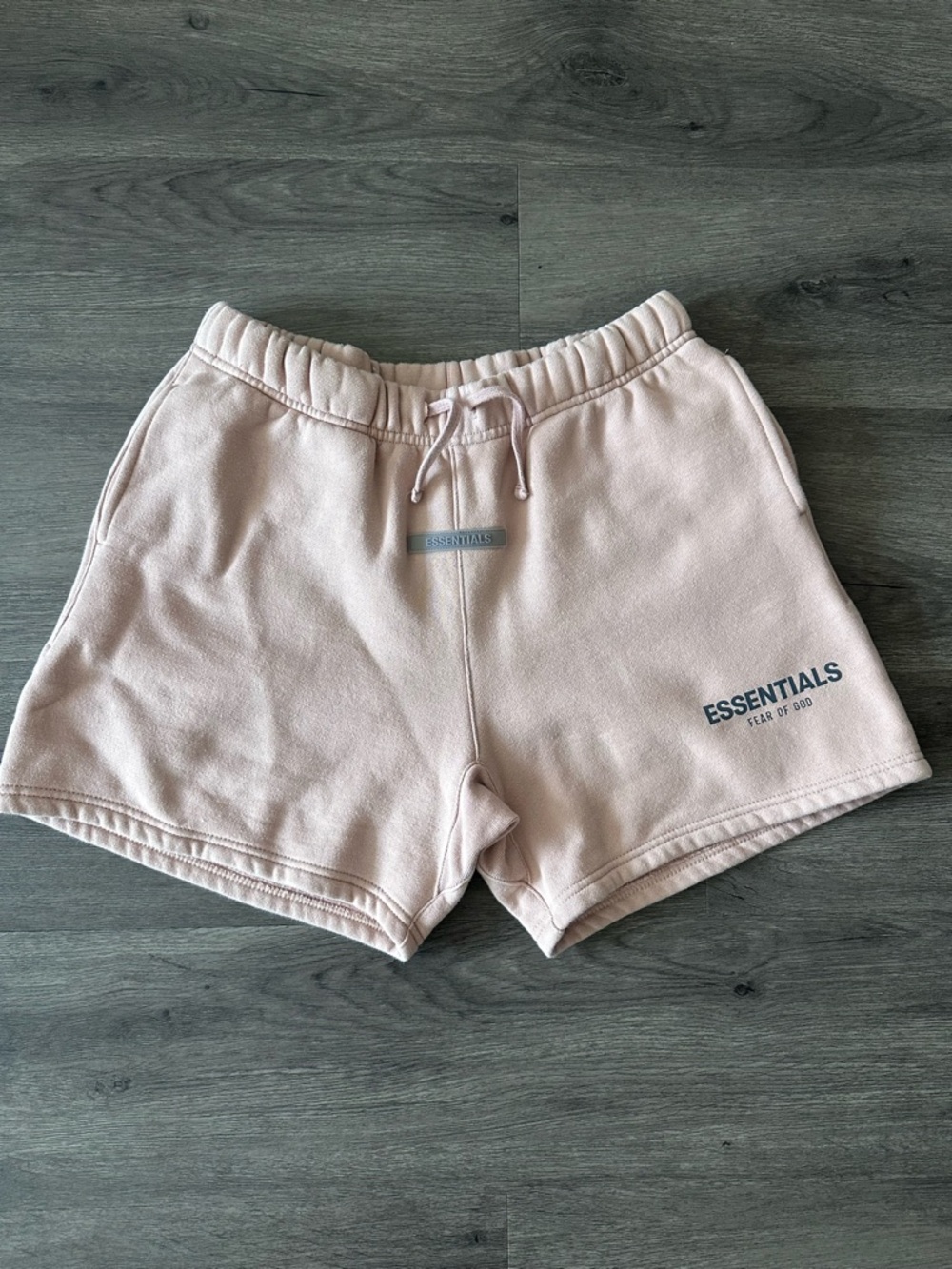 Fear of God Essentials Kids Shorts in Light Pink
